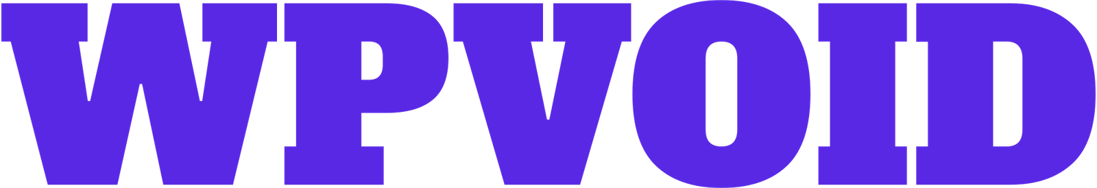 wpvoid logo color