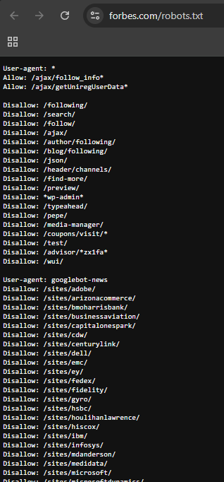 forbes robots.txt file